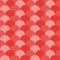 Red fish scales pattern. fish scales pattern. fish scales seamless pattern. Decorative elements, clothing, paper wrapping, bathroom tiles, wall tiles, backdrop, background. vector