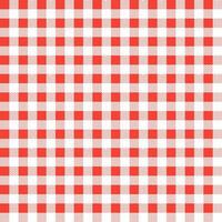 Red plaid pattern with herringbone pattern inside background. plaid pattern background. plaid background. Seamless pattern. for backdrop, decoration, gift wrapping, gingham tablecloth, blanket vector