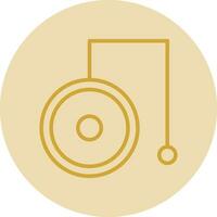 Yoyo Vector Icon Design
