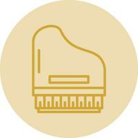 Piano Vector Icon Design