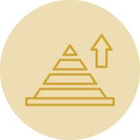 Pyramid CHart Vector Icon Design