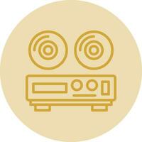 Dvd Player Vector Icon Design