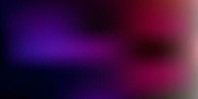 Dark purple, pink vector gradient blur background.