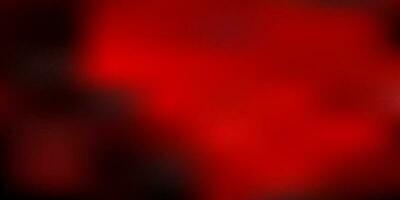 Dark red vector blurred background.