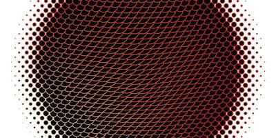 textura de vector rojo oscuro, amarillo con círculos.