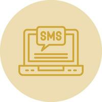 Sms Vector Icon Design