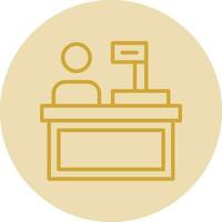 Cashier Vector Icon Design