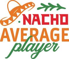 Nacho Average Squad vector