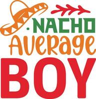 Nacho Average Squad vector