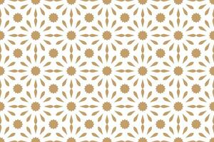 abstract seamless pattern with golden geometric shapes vector