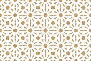 abstract seamless pattern with golden geometric shapes vector