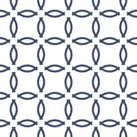 Geometric and floral seamless pattern vector
