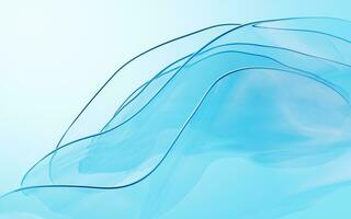Gradient multilayer glass background, 3d rendering. photo
