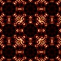 line art coloring geometric flower shapes pattern and background photo