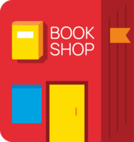 Book Stores flat icon png