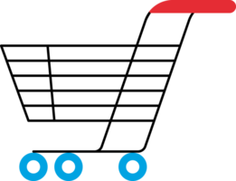 carrito de compras, plano, icono png