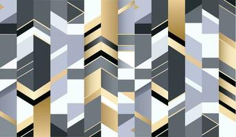 abstract background gray, black and gold vector