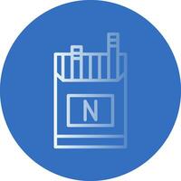 Nicotine Vector Icon Design