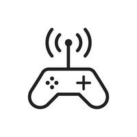 juego controlador símbolo icono vector diseño ilustración