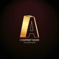 Premium Letter A Logo Vector