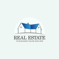 Real Estate Logo Vector Template