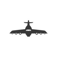 Plane icon vector design flat style