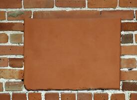 Brick wall background photo