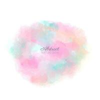 Abstract watercolor wash vector