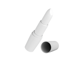 blanco lápiz labial Bosquejo 3d ilustración png