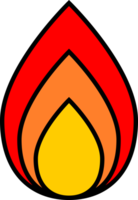 Feuer Flamme Verbrennung Warnung Zeichen png