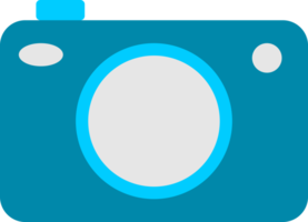 Blue camera icon png