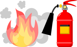 fogo extintor resgate ferramenta para extinguir fogo png