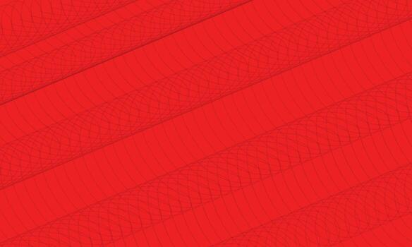 Red abstract background and blue dot elements line pattern vector