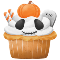 halloween cupcake character png