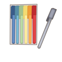 Pack of marker pen png