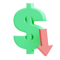 dollar sign with arrow and dollar sign icon on transparent background png