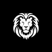 Lion - Minimalist and Flat Logo - Vector illustration