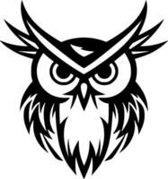 Owl - High Quality Vector Logo - Vector illustration ideal for T-shirt graphic