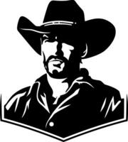 Cowboy - High Quality Vector Logo - Vector illustration ideal for T-shirt graphic