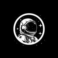 astronauta - alto calidad vector logo - vector ilustración ideal para camiseta gráfico