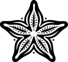 estrella de mar - alto calidad vector logo - vector ilustración ideal para camiseta gráfico
