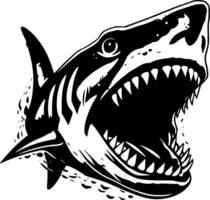 Shark - High Quality Vector Logo - Vector illustration ideal for T-shirt graphic