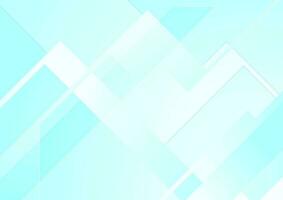 Light blue technology geometric abstract background vector