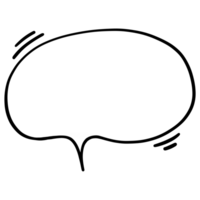 Speech bubble element design for digital media, websites, templates. png