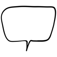 Speech bubble element design for digital media, websites, templates. png