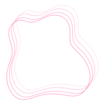 rosa astratto linea png
