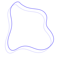 Blue Abstract Line png