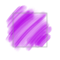 Line Frame With Purple Brush Background png