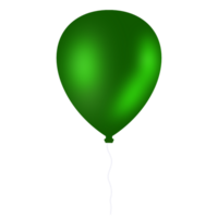 Realistic Green Balloon png