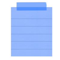 Aesthetic Sticky Note png